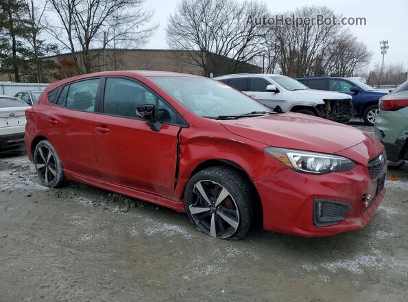 4S3GTAM65K3706005 2019 SUBARU IMPREZA Red 