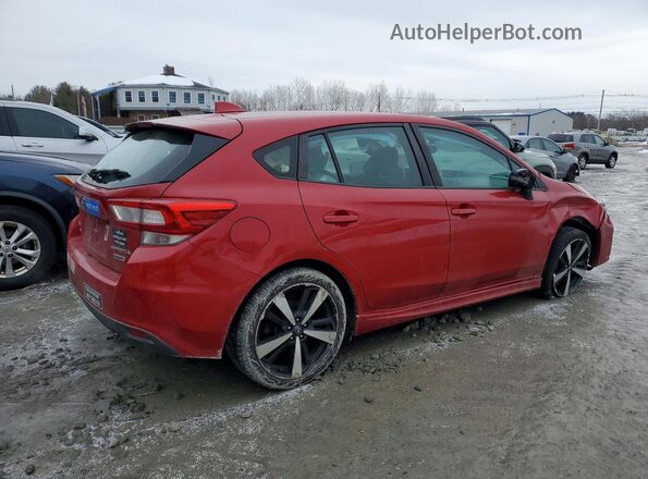 4S3GTAM65K3706005 2019 SUBARU IMPREZA Red 