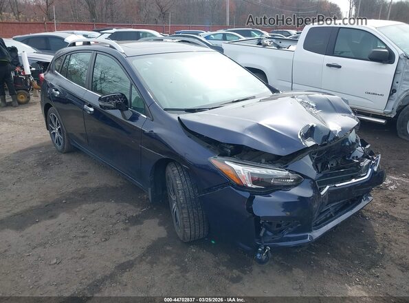 4S3GTAU69K3757426 2019 SUBARU IMPREZA Dark Blue 