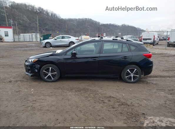 4S3GTAV63P3718286 2023 SUBARU IMPREZA Black Սալոնի 360 աստիճան տեսք