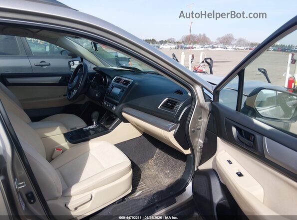 4S4BSAAC8G3350093 2016 SUBARU OUTBACK Tan Front interior view