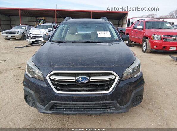 4S4BSAACXJ3392787 2018 SUBARU OUTBACK Blue Սարքավորումների վահանակի տեսք