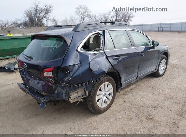 4S4BSAACXJ3392787 2018 SUBARU OUTBACK Blue Հետևի աջ