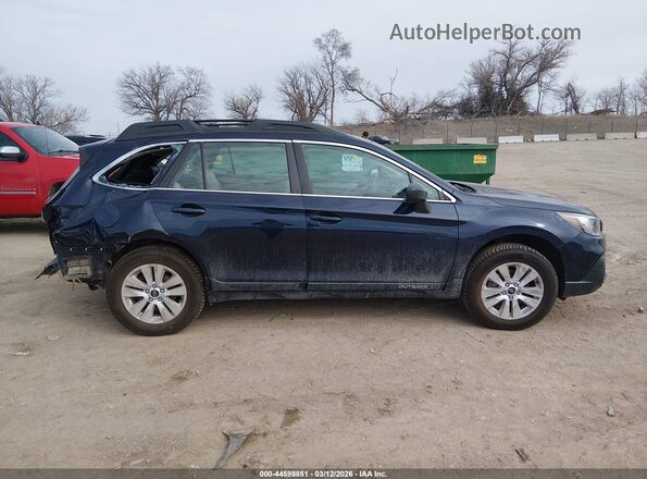 4S4BSAACXJ3392787 2018 SUBARU OUTBACK Blue Սալոնի հետևի տեսք