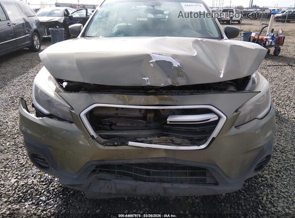 4S4BSABC2K3291906 2019 SUBARU OUTBACK Green Вид спереду