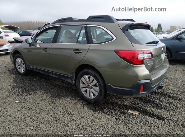 4S4BSABC2K3291906 2019 SUBARU OUTBACK Green Задня ліва чверть