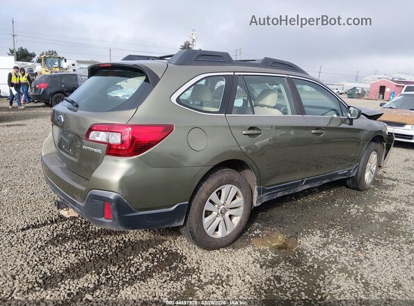 4S4BSABC2K3291906 2019 SUBARU OUTBACK Green Задня права чверть