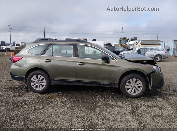 4S4BSABC2K3291906 2019 SUBARU OUTBACK Green Вид задньої частини салону