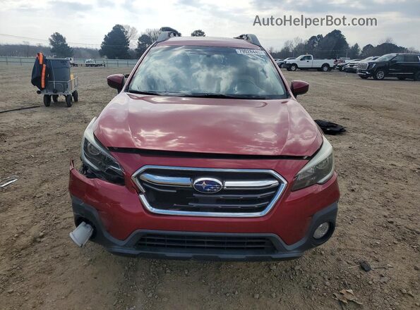 4S4BSACC4J3362746 2018 SUBARU OUTBACK Maroon Вид спереду