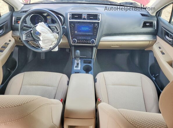 4S4BSACC4J3362746 2018 SUBARU OUTBACK Maroon Вид панелі приладів