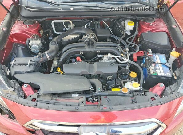 4S4BSACC4J3362746 2018 SUBARU OUTBACK Maroon Вид підкапотного простору