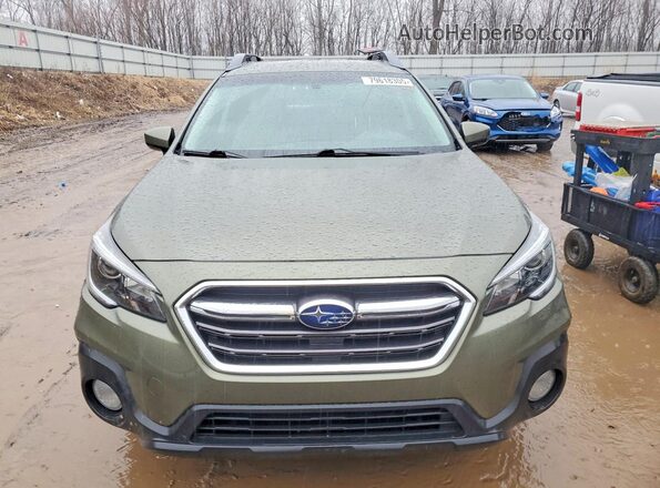 4S4BSACC6J3250367 2018 SUBARU OUTBACK Зеленый Вид спереди
