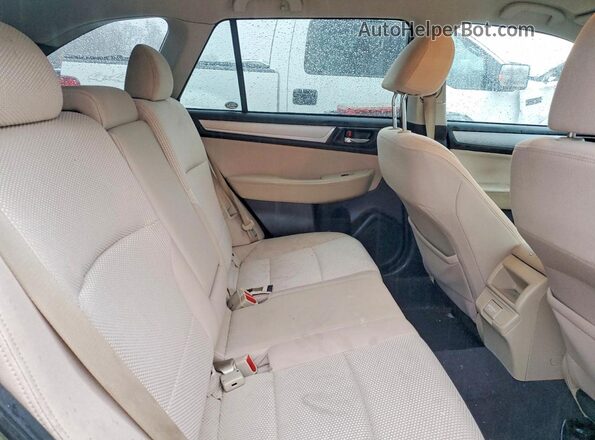 4S4BSACC6J3250367 2018 SUBARU OUTBACK Зеленый Вид задней части салона