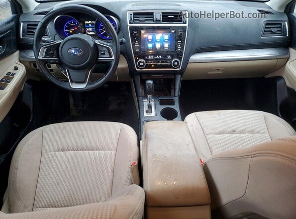 4S4BSACC6J3250367 2018 SUBARU OUTBACK Зеленый Вид панели приборов