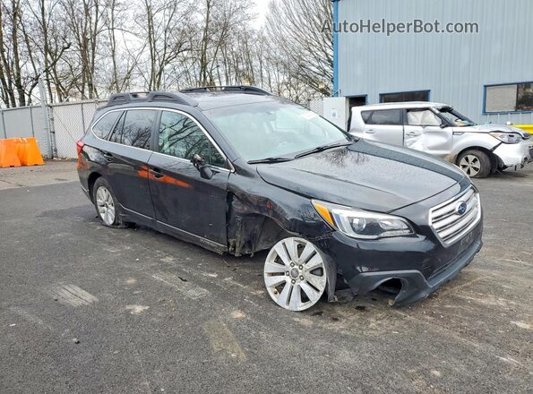 4S4BSADC3H3270942 2017 SUBARU OUTBACK Black Передня права чверть