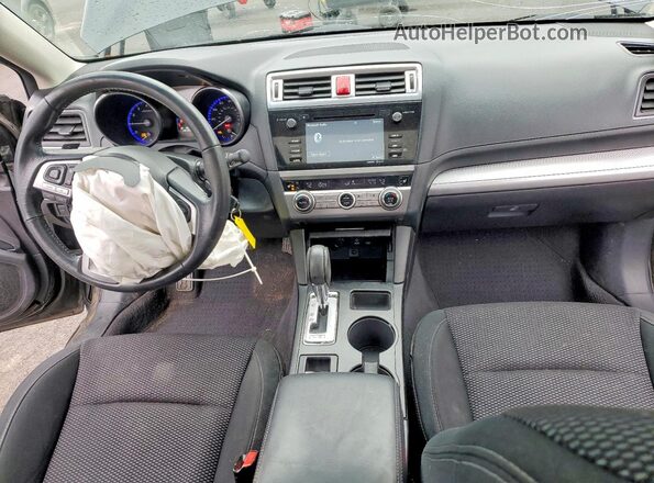 4S4BSADC3H3270942 2017 SUBARU OUTBACK Black Вид панелі приладів