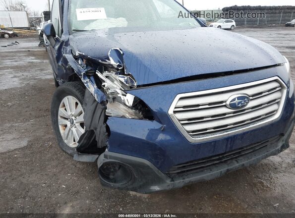4S4BSADC5G3258175 2016 SUBARU OUTBACK Blue Вид спереду