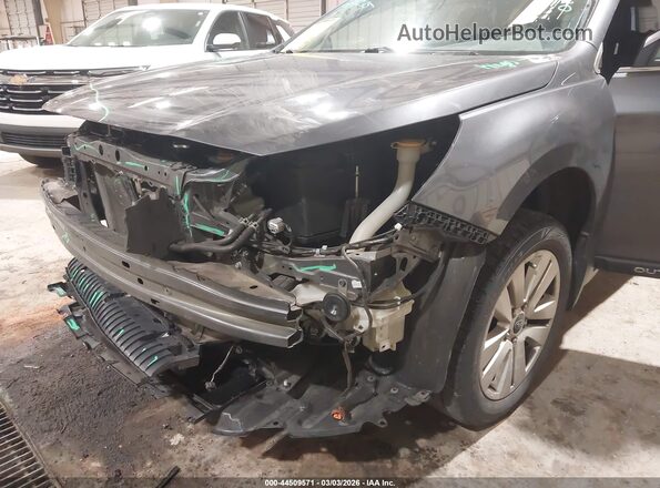 4S4BSADC5J3254537 2018 SUBARU OUTBACK Gray Vista frontal
