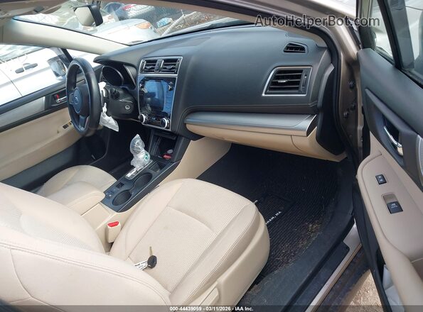 4S4BSAFC1K3216348 2019 SUBARU OUTBACK Silver წინა სალონის ხედი