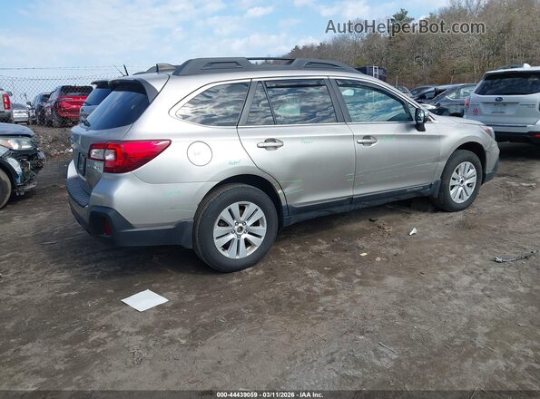 4S4BSAFC1K3216348 2019 SUBARU OUTBACK Silver უკანა მარჯვენა