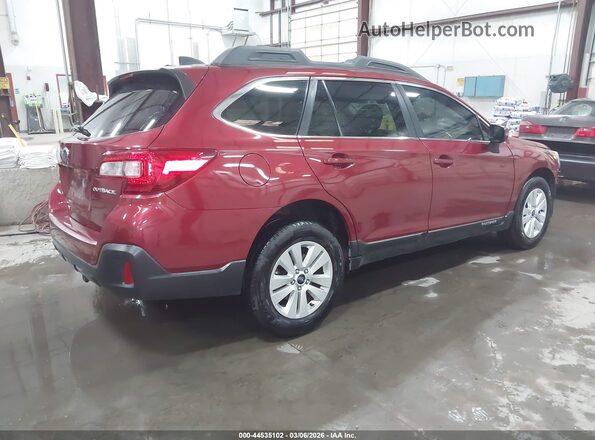 4S4BSAFC3K3235323 2019 SUBARU OUTBACK Red 