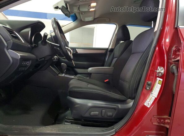 4S4BSAFC8G3308483 2016 SUBARU OUTBACK Red Front interior view