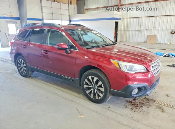 4S4BSAFC8G3308483 2016 SUBARU OUTBACK Red Front right
