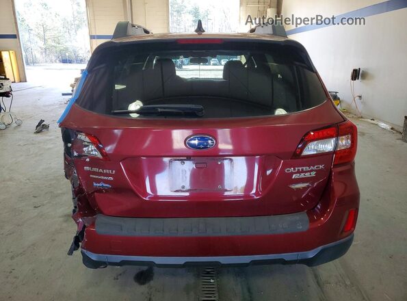 4S4BSAFC8G3308483 2016 SUBARU OUTBACK Red Rear view