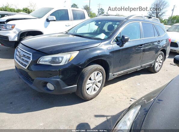 4S4BSAFC9H3332566 2017 SUBARU OUTBACK Black Передня ліва чверть
