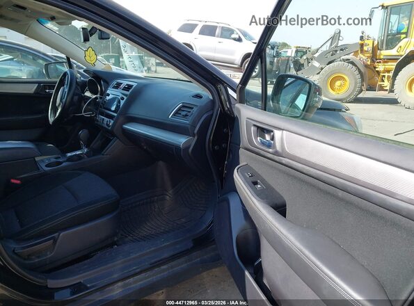 4S4BSAFC9H3332566 2017 SUBARU OUTBACK Black Вид салону спереду