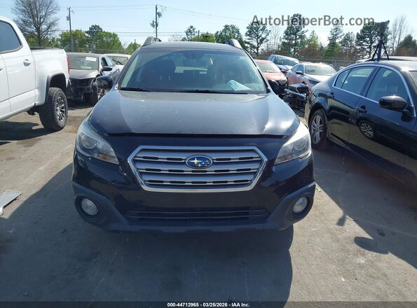 4S4BSAFC9H3332566 2017 SUBARU OUTBACK Black Вид щитка приладів