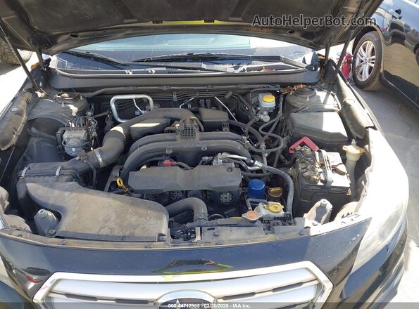 4S4BSAFC9H3332566 2017 SUBARU OUTBACK Black Вид ззаду