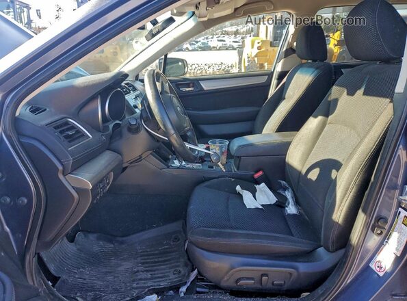 4S4BSAFCXJ3309058 2018 SUBARU OUTBACK Синий Вид салона спереди