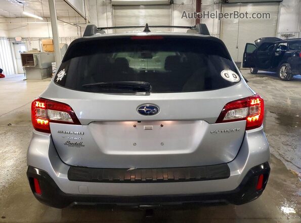 4S4BSAFCXJ3395875 2018 SUBARU OUTBACK Silver Հետևի տեսք