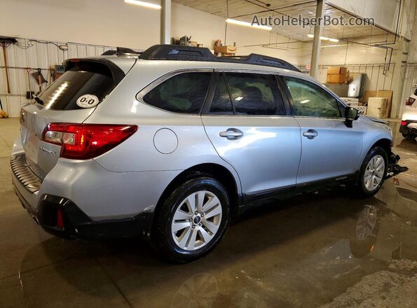 4S4BSAFCXJ3395875 2018 SUBARU OUTBACK Silver Հետևի աջ
