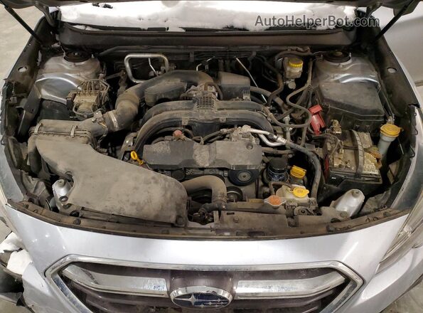 4S4BSAFCXJ3395875 2018 SUBARU OUTBACK Silver Շարժիչի բաժամունքի տեսք