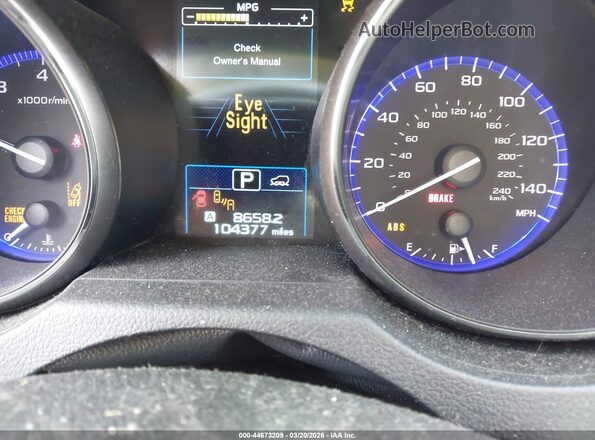 4S4BSAHC0K3298487 2019 SUBARU OUTBACK Gray 