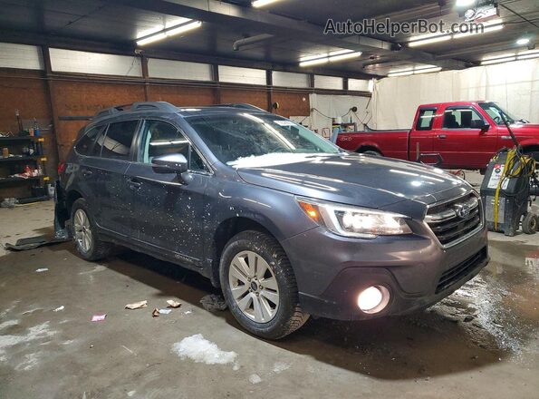 4S4BSAHC2K3266690 2019 SUBARU OUTBACK Gray Առջևի աջ