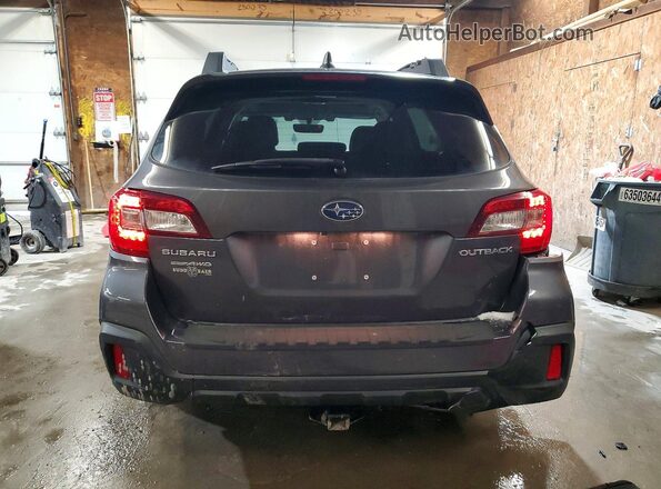 4S4BSAHC2K3266690 2019 SUBARU OUTBACK Gray Հետևի տեսք