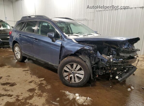4S4BSAHC3H3320779 2017 SUBARU OUTBACK Blue Front right
