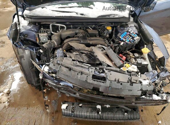4S4BSAHC3H3320779 2017 SUBARU OUTBACK Blue Engine compartment view