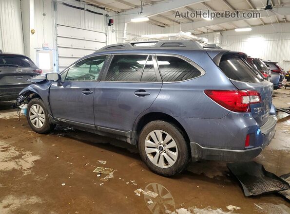 4S4BSAHC3H3320779 2017 SUBARU OUTBACK Blue Rear left