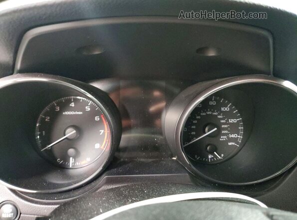 4S4BSAHC3H3320779 2017 SUBARU OUTBACK Blue Instrument cluster view
