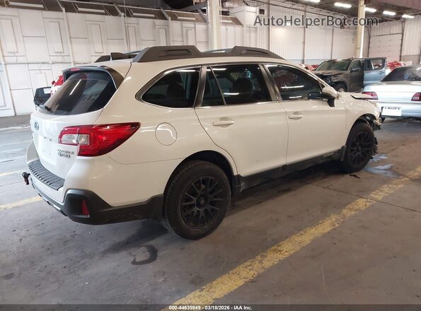 4S4BSAHC4K3212565 2019 SUBARU OUTBACK Белый Задняя правая четверть