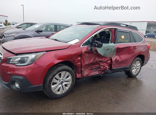 4S4BSAHC5K3274413 2019 SUBARU OUTBACK Red 