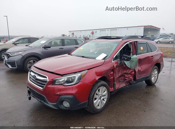 4S4BSAHC5K3274413 2019 SUBARU OUTBACK Red 