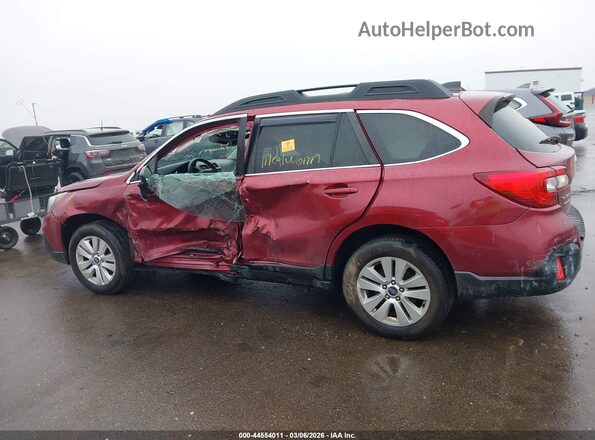 4S4BSAHC5K3274413 2019 SUBARU OUTBACK Red 