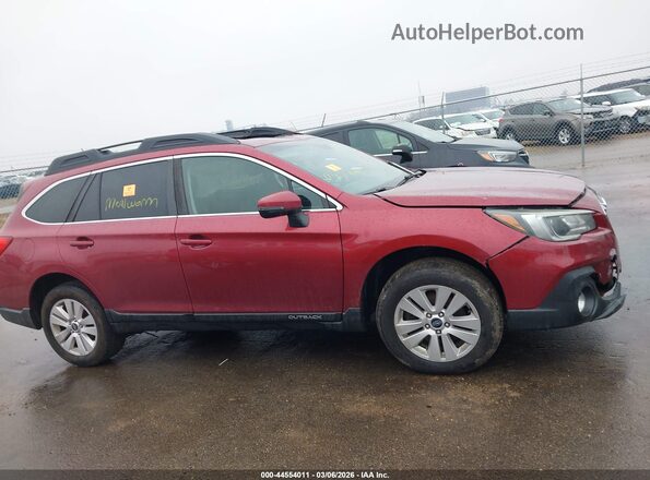 4S4BSAHC5K3274413 2019 SUBARU OUTBACK Red 