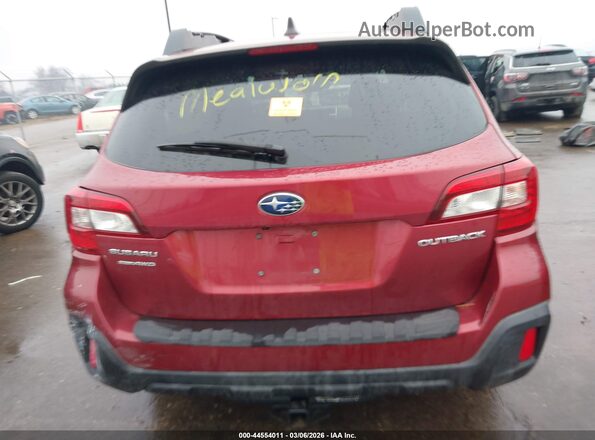 4S4BSAHC5K3274413 2019 SUBARU OUTBACK Red 