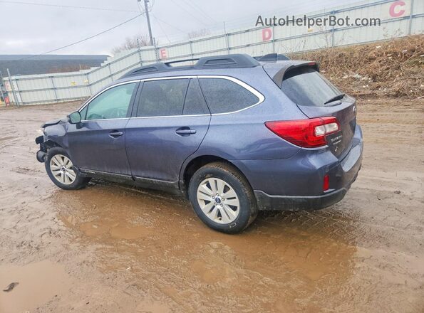 4S4BSAHC8G3215802 2016 SUBARU OUTBACK Синий Задняя левая четверть